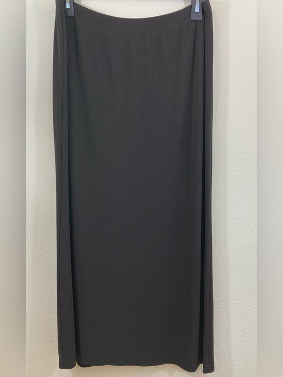 Express Dresses & Skirts - Express Brown Long Skirt Size M Stretch Pull On Elastic Waist